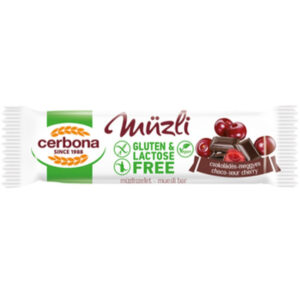 Cerbona Raw Cranberry G/F Bar 30g