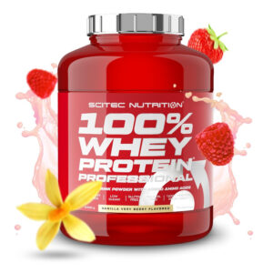 Scitec Nutrition 100% Whey Protein Professional Powder (Vanilla Very Berry) 2350g