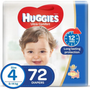 Huggies Mega (4) 72 B/Diapers Del