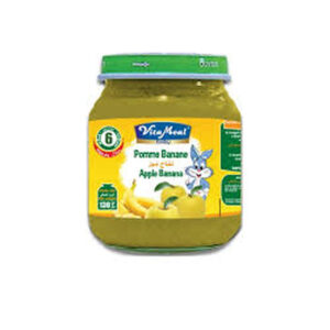 Vita Meal Baby Apple & Banana Food Jar 130g