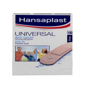 Hansaplast Plastic Water Proof Plaster Strips 100 Pcs