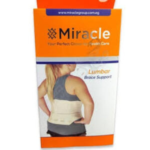 Miracle Dorsal Lumbar Belt With Metal Splint (L) DLB0011