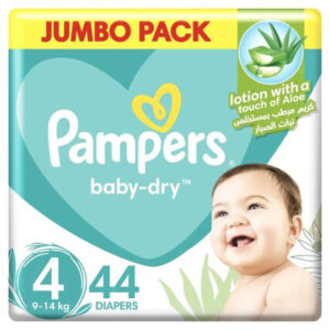 Pampers Active Baby Jumbo (4) 44 B/Diapers -->(Ja)