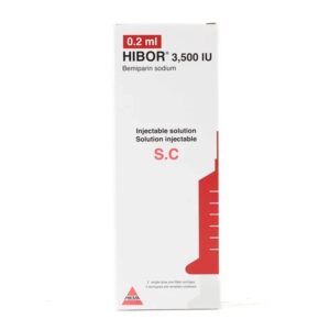Hibor Inj 3,500 IU/0.2ml 2 Syringes