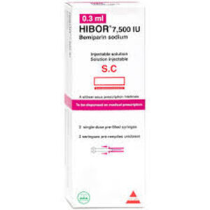 N..A 1/6/2026 Hibor Inj 7,500 IU/0.3ml 2 Syringes