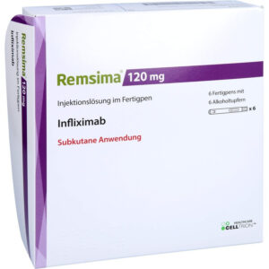 C.P=P.P Remsima 120mg/1ml Inj Vial مبرد