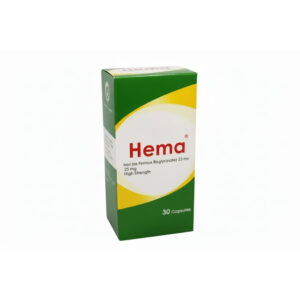 Hema 25mg 30 Cap