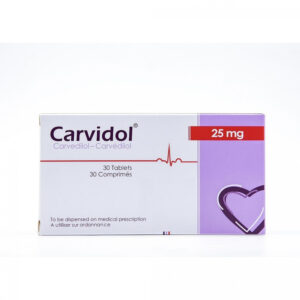 Carvidol 25mg 30 Tab