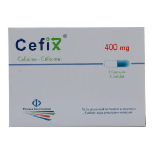 Cefix 400mg 5 Cap $Temp.8