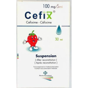 Cefix 100mg Susp 30ml $Temp.9-12