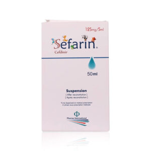Sefarin 125mg/5ml Susp 50ml $Temp.8-3 12@26