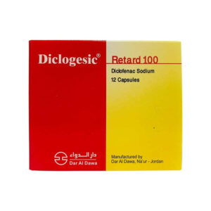 N.3.A 2/11/2025 Diclogesic Retard 100mg 12 Cap Discont Del