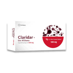 Claridar 500mg 20 Tab Del