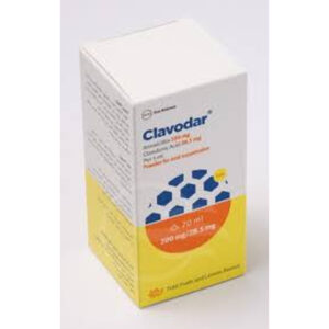 Clavodar 200mg 70ml Susp