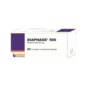 Diaphage 500mg 50 Tab