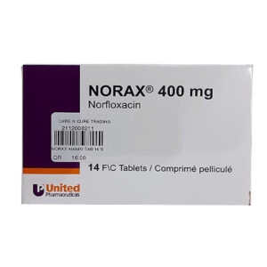 N..A 7/12/2025 Norax 400mg 14 Tab