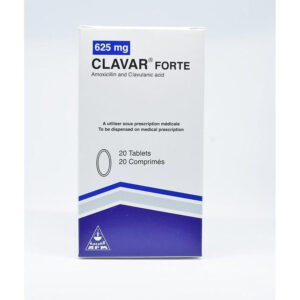 Clavar Forte 625mg 20 Tab