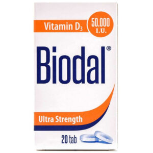 Biodal Vit D3 50,000 IU 20 Tab