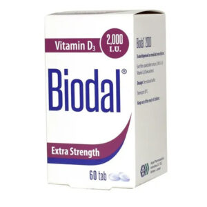 Biodal Vit D3 2,000 IU 60 Tab
