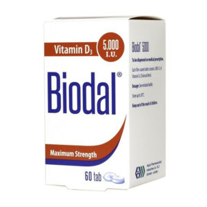 Biodal Vit D3 5,000 IU 60 Tab