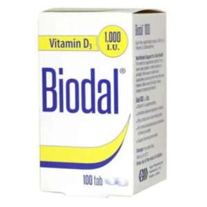 Biodal Vit D3 1,000 IU 100 Tab
