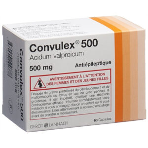 Convulex 500mg 60 Cap