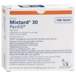 N..A 30/3/2026 Mixtard Penfills Inj 5 Vial    مبرد