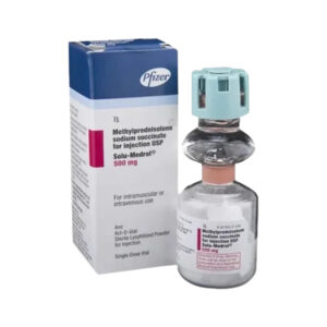 N..A 8/4/2026 Solu Medrol 500mg IV/IM Inj Vial