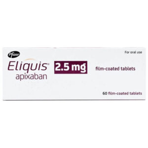 Eliquis 2.5mg 60 Tab