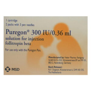 Puregon 300 IU/0.36ml Cartridges مبرد