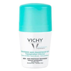 Offer Vichy Intense Anti Perspirant Deo Roll On (Green) Scented 48H 50ml 2 Pcs 50 % Off On 2nd Piece^^1