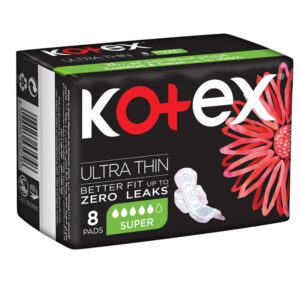 Kotex Ultra Thin Super 8 L/Pads Special Price