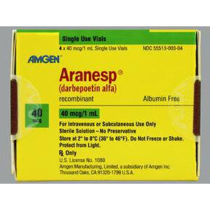 مبرد C.P=P.P Aranesp Solution 40mcg