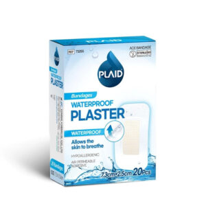 Plaid Waterproof  Plaster 7.3*2.5 cm 20 Pcs