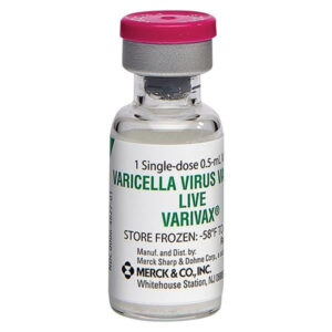 Varivax Varicella Virus Vaccine 0.5ml Inj Vial   مبرد
