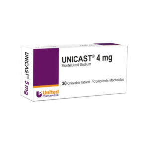 Unicast 4mg 30 Chew Tab