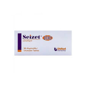 N..A 29/5/2024 Seizet 100mg 30 Chew Tab Discont