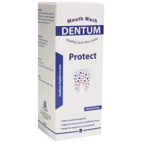 Dentum Plus Chlorhexidine 0.2% + Sodium Hyaluronate A/F M/W 250ml