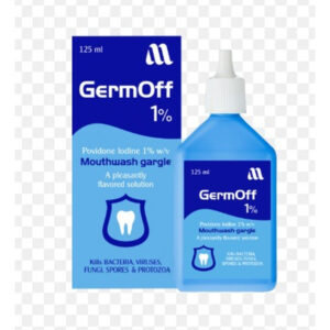 Germ Off Povidone Iodine 1% M/W Gargle 125ml