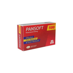 Pansoft 500mg 20 Cap $Temp.6