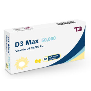 D3 Max 50,000 IU 20 Cap $Temp.8-5