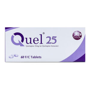 Quel 25mg 60Tab