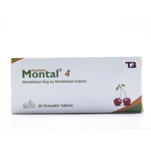 N..A 6/5/2026 Montal 4mg 30 Tab
