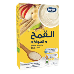 Sahha Wheat & 4 Fruits Milk Cereal 250g 6@26
