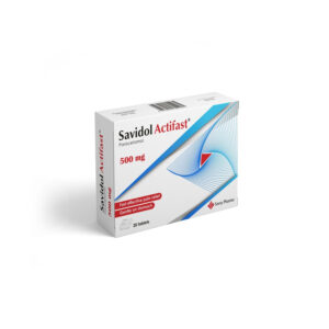 Savidol Actifast 500mg 20 Tab