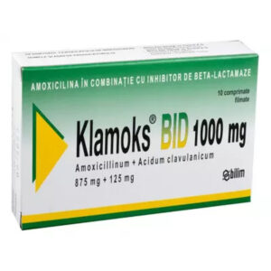 Klamoks Bid 1000 mg 10 Tab