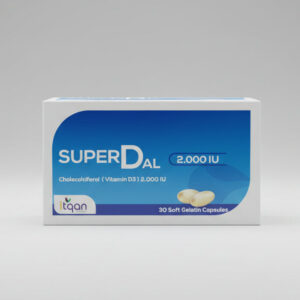 Super Dal Vit D3 2,000 IU 30 Cap