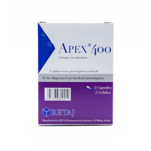 Apex 400mg 5 Cap