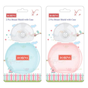 Robins Breast Shield With Case 2 Pcs -RB2241 جميع الالوان