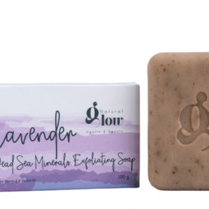 Natural Glow Dead Sea Lavender Soap Bar 100g -->Kh+Ar+Hus